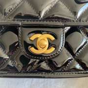 Chanel crossbody mini bag in black 15×6×15cm - 2