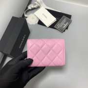 Chanel 23S wallet in pink with gold buckle 11x8.5x3cm - 6