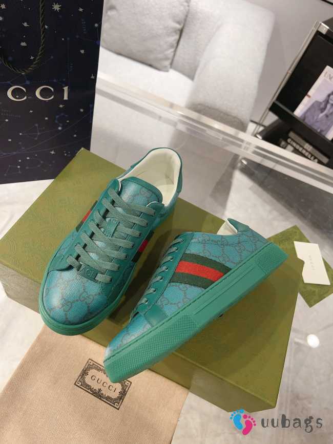 Gucci ACE Crystal Canvas Sneaker - 1