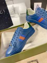 Gucci ACE Crystal Canvas Sneaker In Blue - 6