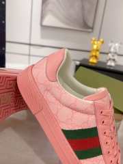 Gucci ACE Crystal Canvas Sneaker In Pink - 5