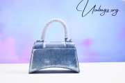 Balenciaga Hourglass denim handbag 23.5x14x10.5cm - 4