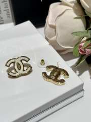 Chanel double C earrings - 3