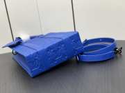 Uubags | Louis Vuitton M46453 Sac Plat Blue Handbag 19x22x7cm - 3