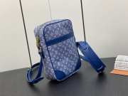 Uubags | Louis Vuitton M45266 Blue Camera Bag 15×21×5cm - 5