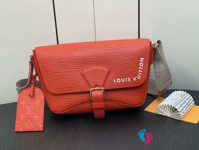 Uubags | Louis Vuitton M23097 Orange Montsouris Messenger Bag 34x19x11cm - 1