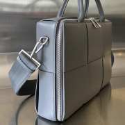 Bottega Veneta gray briefcase 36x24x7.5cm - 4