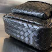 Bottega Veneta black backpack 41x25x9cm - 2