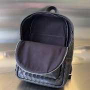 Bottega Veneta dark blue backpack 41x25x9cm - 6