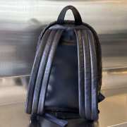 Bottega Veneta dark blue backpack 41x25x9cm - 4