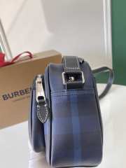 Burberry navy blue cross body bag 22.5x6x16cm - 6