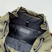 Burberry Green Rucksack Military Backpack 32x42cm - 5