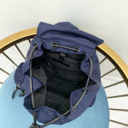 Burberry Dark Blue Rucksack Military Backpack 32x42cm - 6