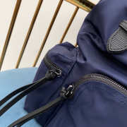 Burberry Dark Blue Rucksack Military Backpack 32x42cm - 4