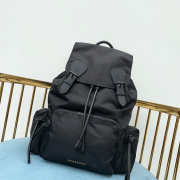 Burberry Black Rucksack Military Backpack 32x42cm - 1