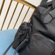 Burberry Black Rucksack Military Backpack 32x42cm - 3