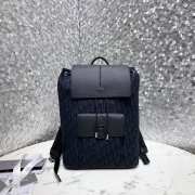 Dior black motion oblique backpack 31x38x11cm - 1