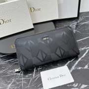 Dior wallet in black 19x10x2.5cm - 1