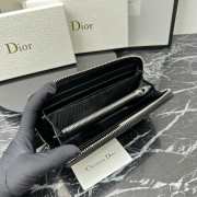 Dior wallet in black 19x10x2.5cm - 2