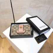 Gucci 9885 Pink Wallet 13.5x9.5x3.5cm - 2