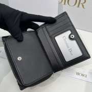 Dior 2033 Black Wallet 13.5x9.5x3.5cm - 5