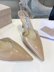 Jimmy Choo beige 22ss high heels 8.5cm - 6