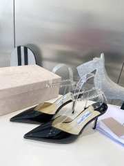 Jimmy Choo black 22ss high heels 8.5cm - 1