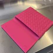 Bottega Veneta pink envelope handbag 26x19x1.5cm - 3