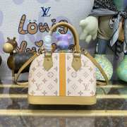 Louis Vuitton beige Alma BB handbag 23.5x17.5x11.5cm - 6