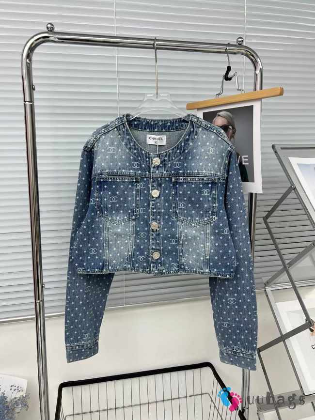 Chanel denim short jacket  - 1