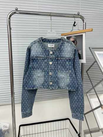 Chanel denim short jacket 