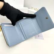 Dior blue wallet 11x10x2cm - 3