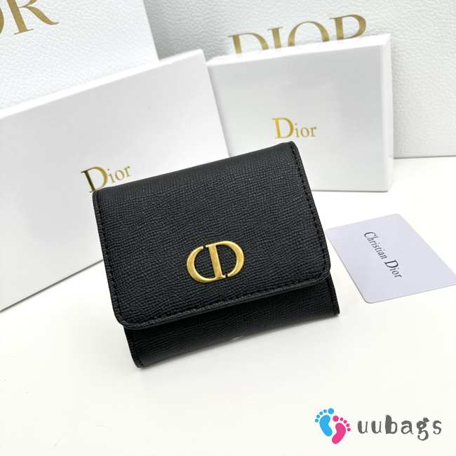 Dior black wallet 11x10x2cm - 1