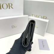 Dior black wallet 11x10x2cm - 5