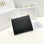 Dior black wallet 11x10x2cm - 4