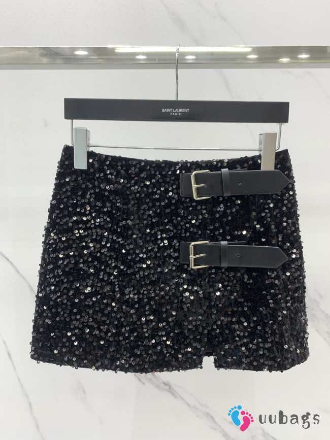 YSL black skirt - 1