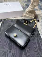 Celine black bag with gold strap 20.5×10.5×4cm - 5