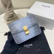 Celine blue classic box 5980 18.5×15×6cm - 4