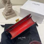 Celine red classic box 5980 18.5×15×6cm - 5