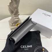 Celine teen classic box in dark gray 18.5×15×6cm - 5