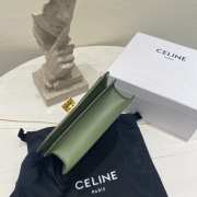 Celine teen classic box in green 18.5×15×6cm - 6