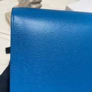 Celine teen classic box in blue 18.5×15×6cm - 2