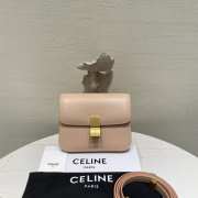 Celine teen classic box in beige 18.5×15×6cm - 1