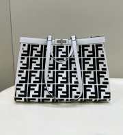 Fendi X-tote Bag In Canvas 41×16×28cm - 5