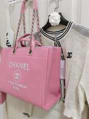 Chanel 22A tote bag in pink 32cm - 5