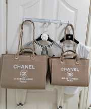 Chanel 23B tote bag in brown 32cm - 2