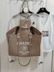 Chanel 23B tote bag in brown 32cm - 3