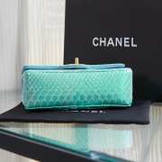 Chanel AS2431 mint green crocodile handle bag 13×20×9cm - 6