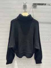 Hermes black cashmere turtleneck sweater - 4