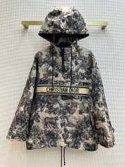 Dior hooded short-sleeved jacket - 1